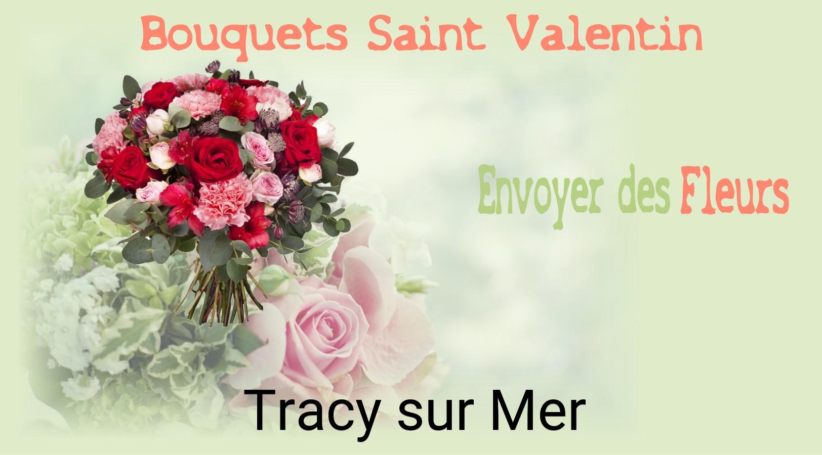 Roses de Saint-Valentin livrées à Tracy-sur-Mer